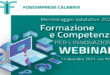 “Formazione e competenze per l’Innovazione” – Webinar Fondimpresa Calabria 13 dicembre, ore 15.00