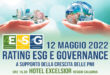 Convegno “Rating ESG e Governance” 12.05.2022 ore 15.30 Albergo Excelsior (RC)