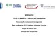 CRISI DI IMPRESA – Educare alla prevenzione – 26 gennaio 2024, ore 16.00 – Sala conferenze BCC Calabria Ulteriore, Crotone